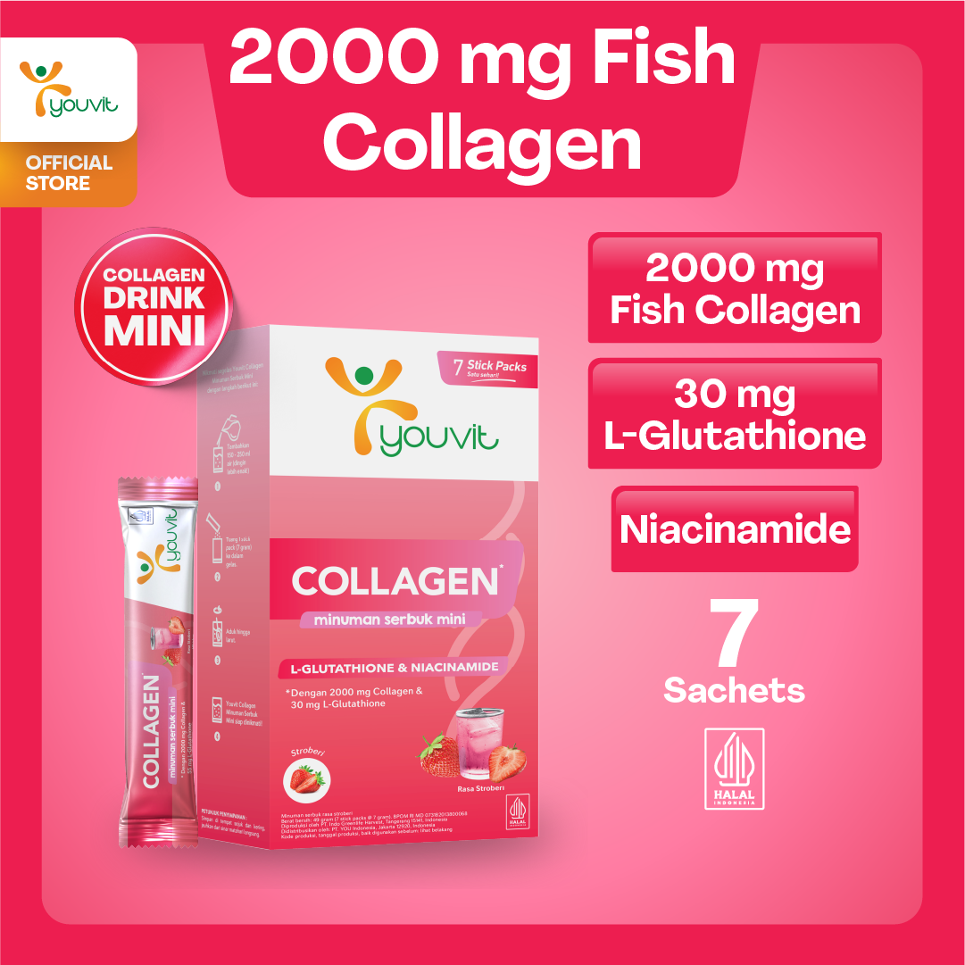 Youvit Collagen Minuman Serbuk