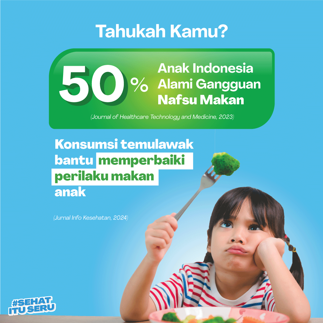Youvit Curcuma & Vitamin Anak untuk Meningkatkan Nafsu Makan Anak