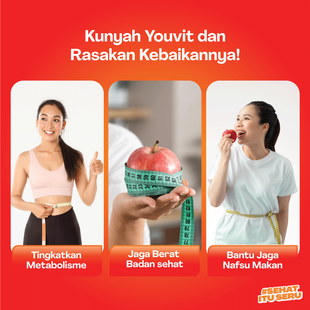 Youvit Apple Cider Vinegar Gummy untuk Kelola Berat Badan