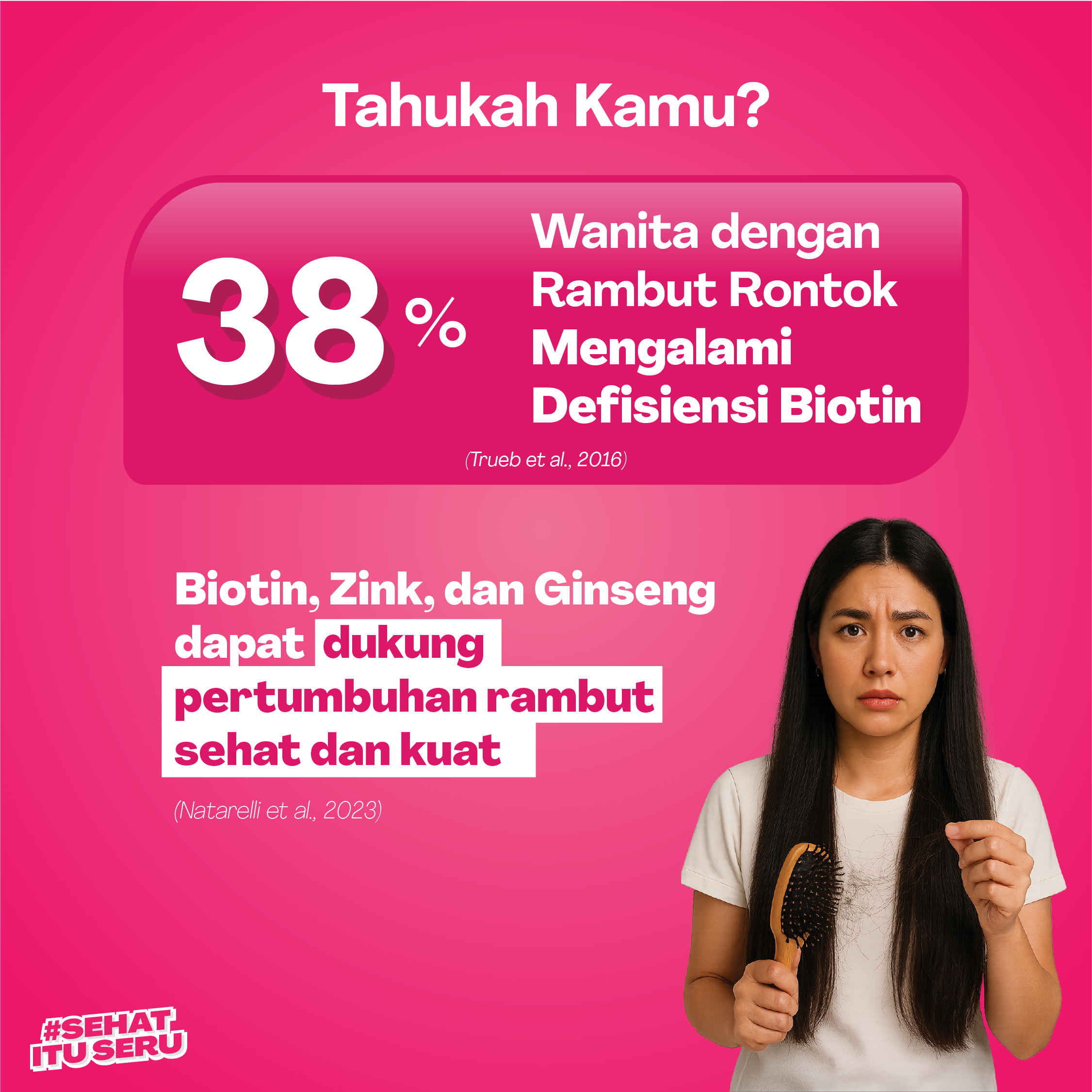 Youvit Beauti+ Biotin Gummy untuk Vitamin Rambut Rontok
