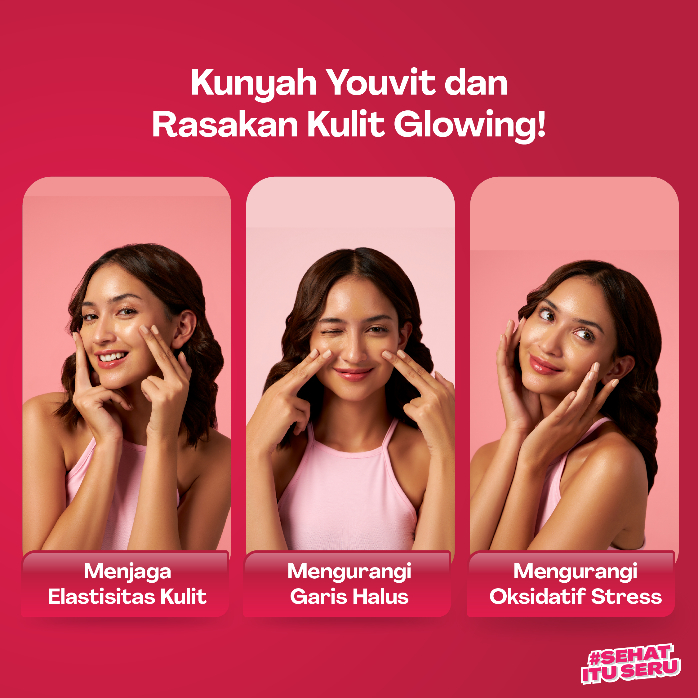 Youvit Collagen-Kolagen Vitamin Gummy untuk Anti Aging