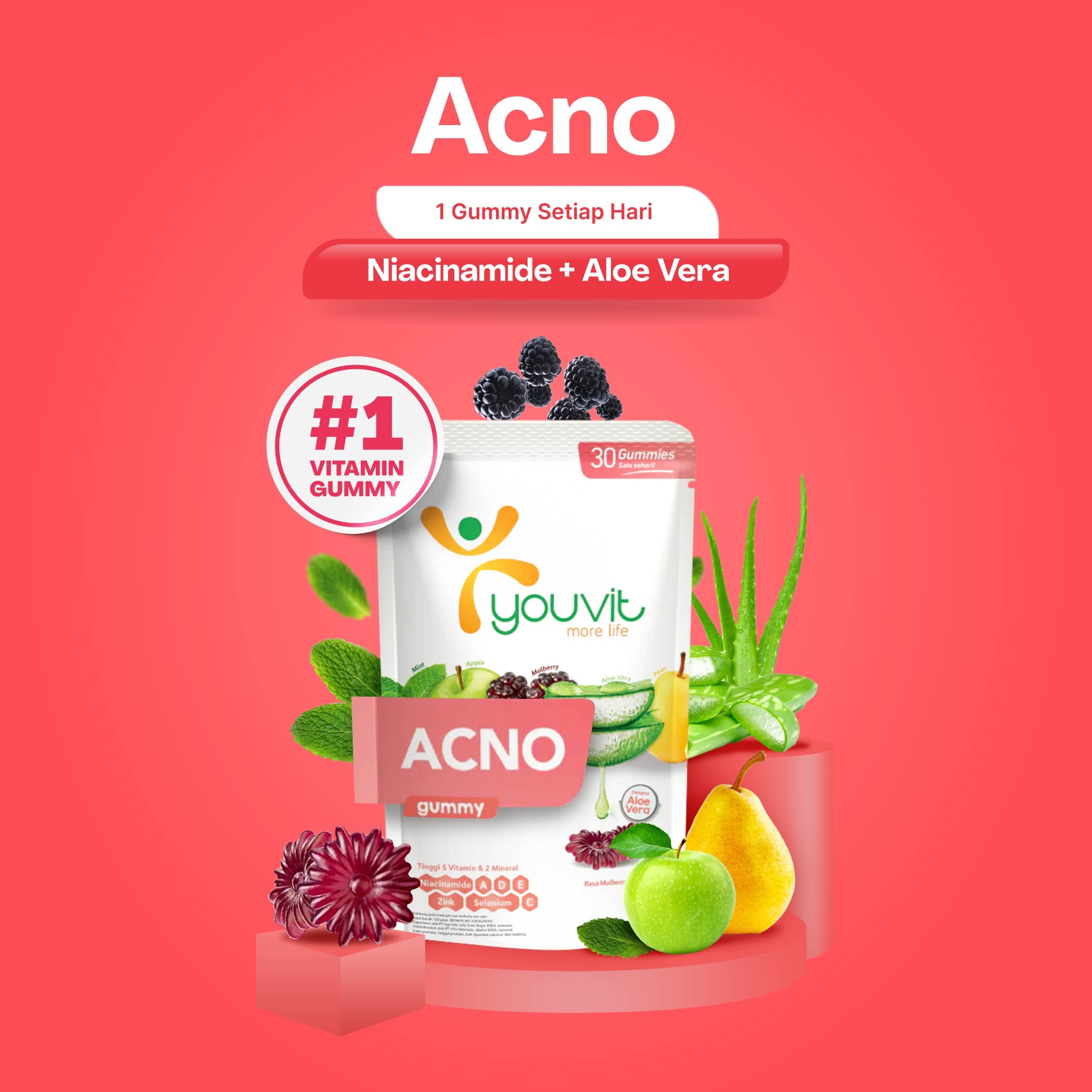 Youvit AcNO Anti Jerawat