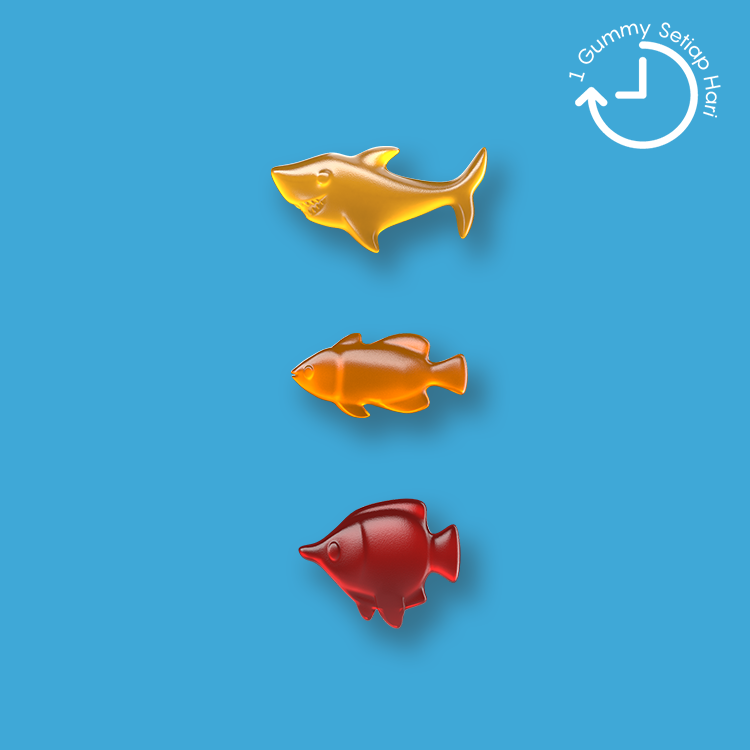 Booster Perkembangan Otak dan Mata Anak Omega-3 Bundle 90 Hari (Save 15%)